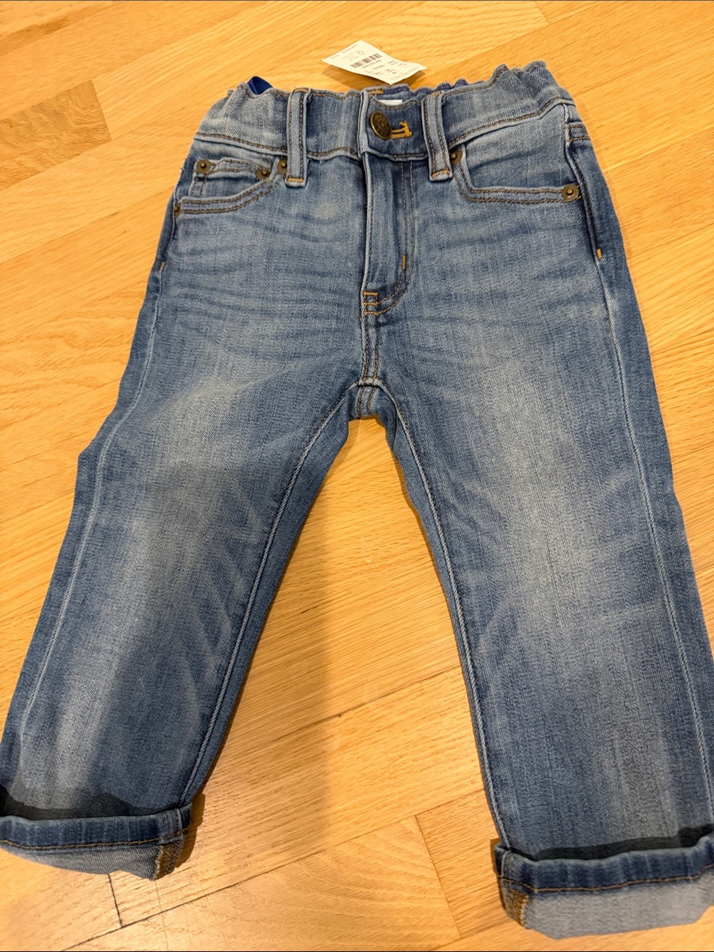 Boys' Light Blue Denim Jeans - Classic Comfort